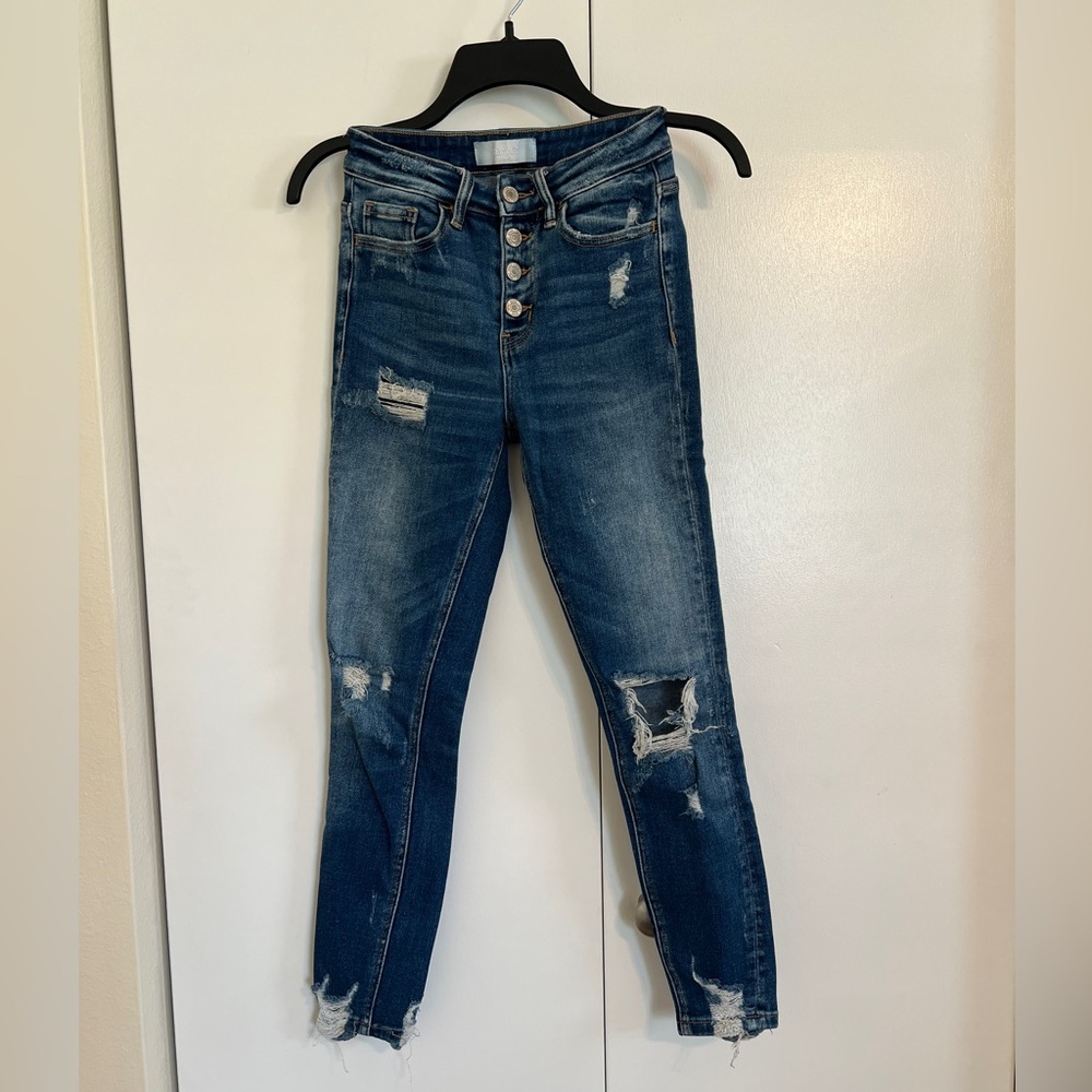 Distressed Skinny Jeans
